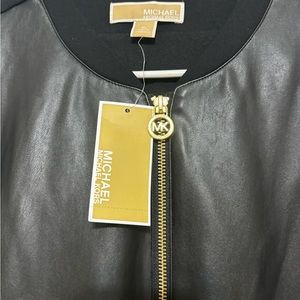 MichaelKors Womens Full Zip Jacket In Black Size-XL.
